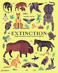 Extinction : imagier des espèces animales récemment disparues / textes de Lucas Riera | Riera, Lucas. Auteur
